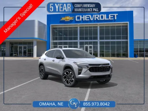 Gray 2026 Chevrolet Trax 2RS for sale in Omaha, NE