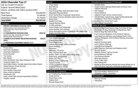 Photos of 2026 Chevrolet Trax LT for sale in Omaha, NE at Gregg Young Chevrolet of Omaha