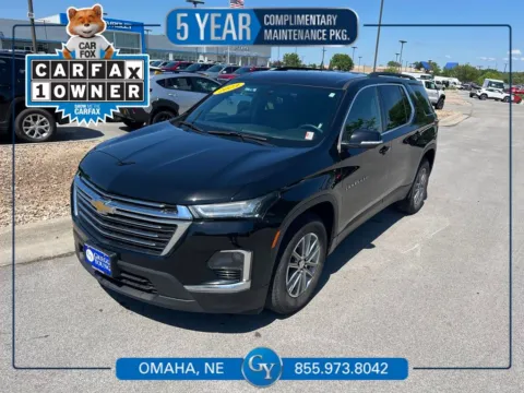 Black 2023 Chevrolet Traverse LT for sale in Omaha, NE