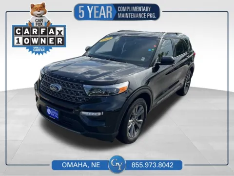 Black 2023 Ford Explorer XLT for sale in Omaha, NE