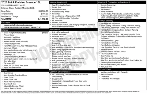 Photos of 2023 Buick Envision Essence for sale in Omaha, NE at Gregg Young Chevrolet of Omaha