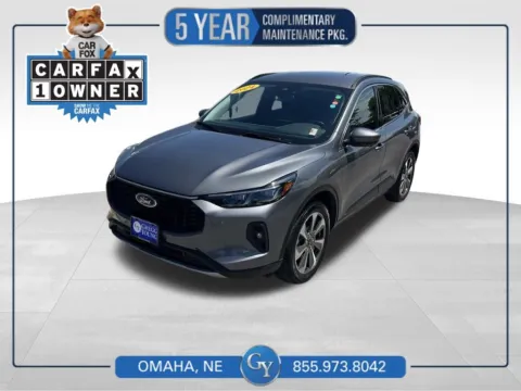 Gray 2024 Ford Escape Platinum for sale in Omaha, NE