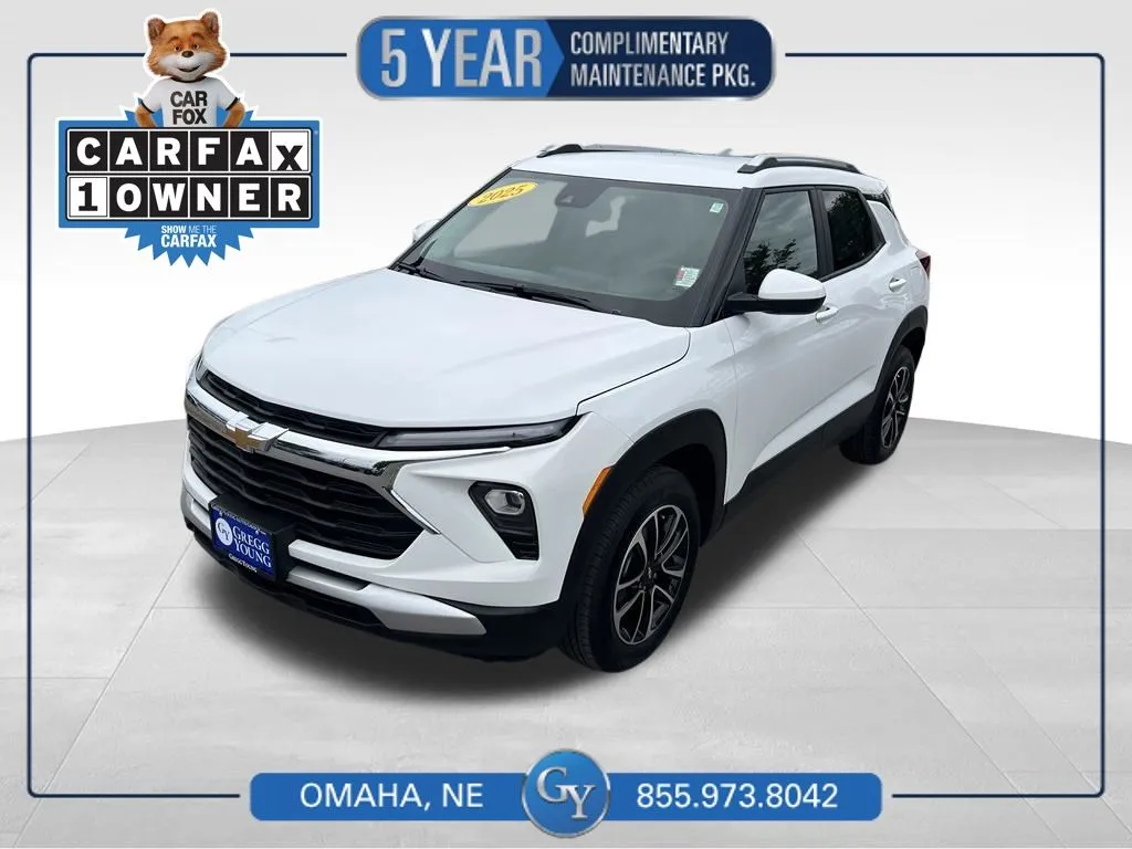 White 2025 Chevrolet TrailBlazer LT for sale in Omaha, NE