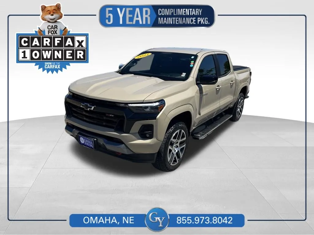 Beige 2023 Chevrolet Colorado Z71 for sale in Omaha, NE