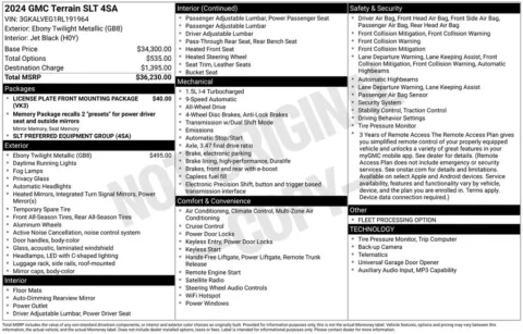 Photos of 2024 GMC Terrain SLT for sale in Omaha, NE at Gregg Young Chevrolet of Omaha