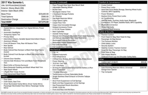 Photos of 2017 Kia Sorento L for sale in Omaha, NE at Gregg Young Chevrolet of Omaha