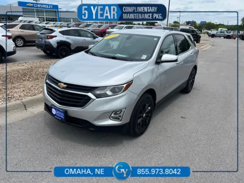 Silver 2019 Chevrolet Equinox LT for sale in Omaha, NE