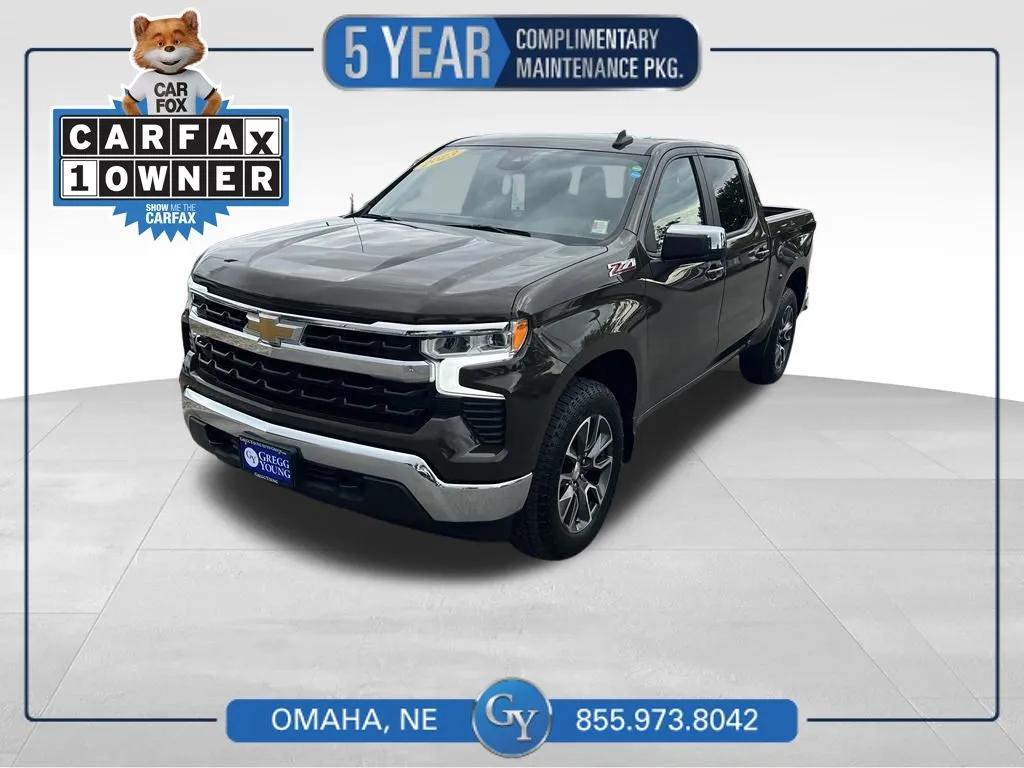 Brown 2023 Chevrolet Silverado 1500 LT for sale in Omaha, NE