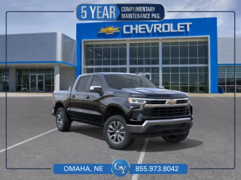Black 2026 Chevrolet Silverado 1500 LT for sale in Omaha, NE