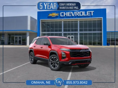 Red 2026 Chevrolet Equinox RS for sale in Omaha, NE