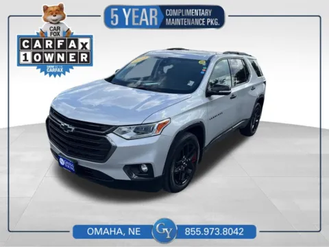 Silver 2020 Chevrolet Traverse Premier for sale in Omaha, NE