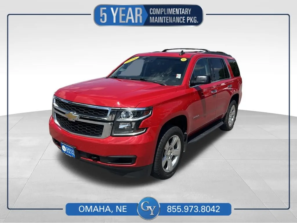 Red 2016 Chevrolet Tahoe LT for sale in Omaha, NE