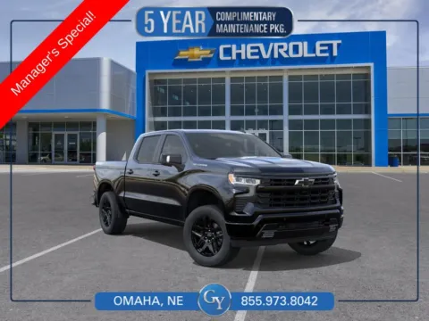 Black 2026 Chevrolet Silverado 1500 RST for sale in Omaha, NE