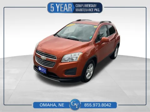 Orange 2015 Chevrolet Trax LT for sale in Omaha, NE