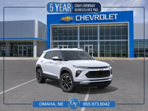 White 2026 Chevrolet TrailBlazer LT for sale in Omaha, NE