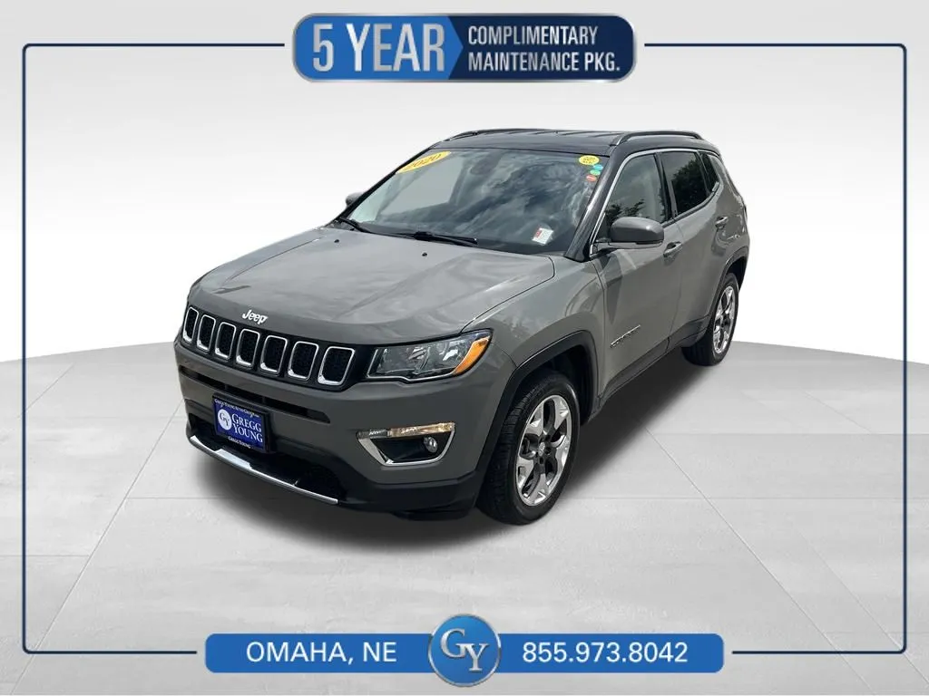 Gray 2020 Jeep Compass Limited for sale in Omaha, NE