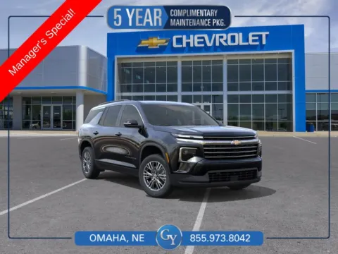 Black 2026 Chevrolet Traverse LT for sale in Omaha, NE