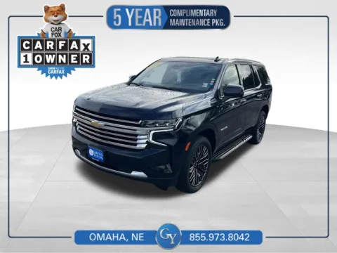 Blue 2023 Chevrolet Tahoe High Country for sale in Omaha, NE