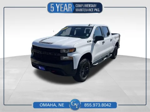 White 2021 Chevrolet Silverado 1500 Custom Trail Boss for sale in Omaha, NE