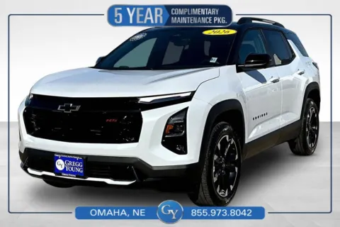 White 2026 Chevrolet Equinox RS for sale in Omaha, NE