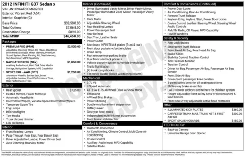 Photos of 2012 INFINITI G37 X for sale in Omaha, NE at Gregg Young Chevrolet of Omaha
