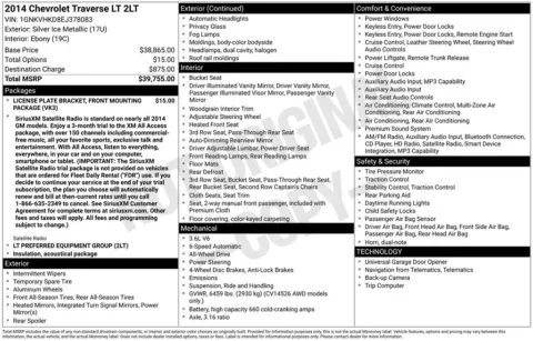 Photos of 2014 Chevrolet Traverse 2LT for sale in Omaha, NE at Gregg Young Chevrolet of Omaha