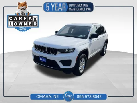 White 2023 Jeep Grand Cherokee Laredo for sale in Omaha, NE