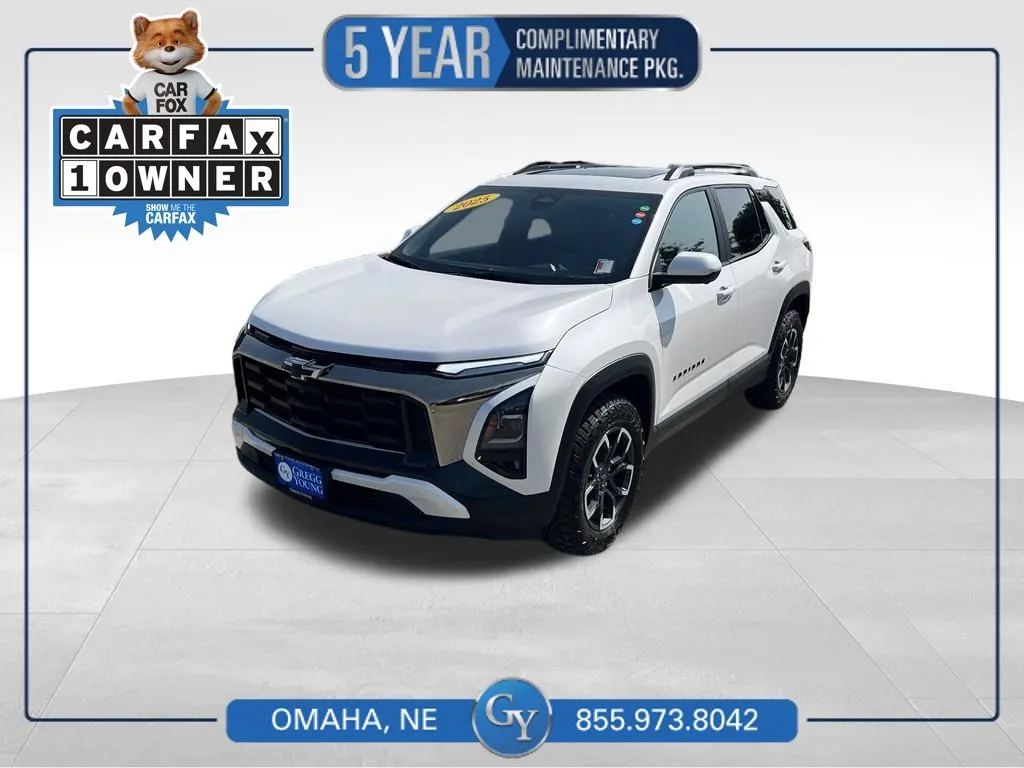 White 2025 Chevrolet Equinox ACTIV for sale in Omaha, NE