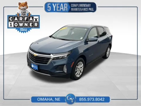 Blue 2024 Chevrolet Equinox LT for sale in Omaha, NE