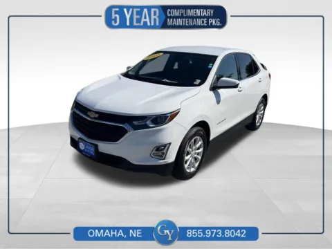 White 2020 Chevrolet Equinox LT for sale in Omaha, NE