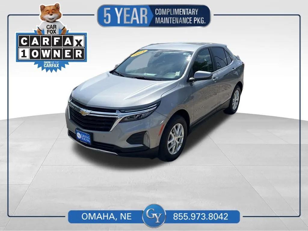 Gray 2024 Chevrolet Equinox LT for sale in Omaha, NE