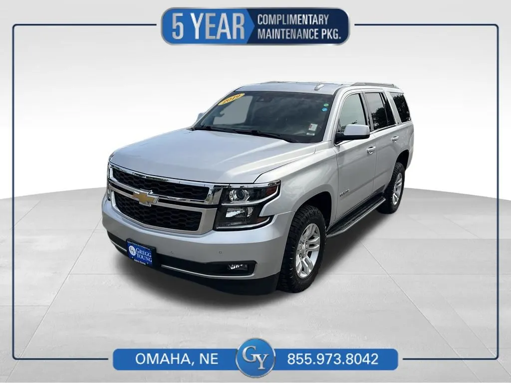 Silver 2019 Chevrolet Tahoe LT for sale in Omaha, NE
