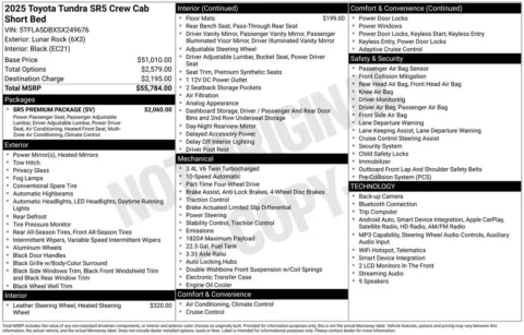 Photos of 2025 Toyota Tundra SR5 for sale in Omaha, NE at Gregg Young Chevrolet of Omaha