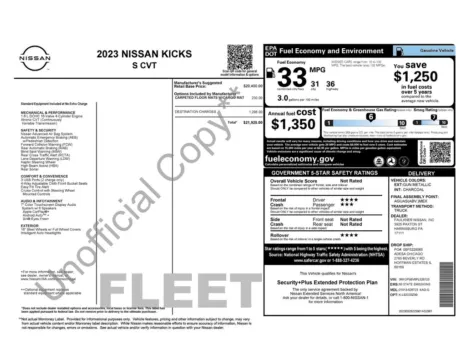 Photos of 2023 Nissan Kicks S for sale in Omaha, NE at Gregg Young Chevrolet of Omaha