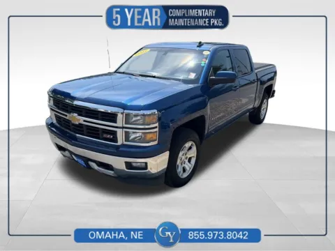 Blue 2015 Chevrolet Silverado 1500 LT for sale in Omaha, NE