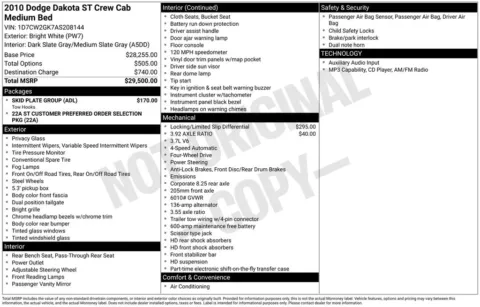 Photos of 2010 Dodge Dakota ST for sale in Omaha, NE at Gregg Young Chevrolet of Omaha