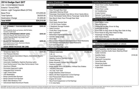 Photos of 2016 Dodge Dart SXT for sale in Omaha, NE at Gregg Young Chevrolet of Omaha