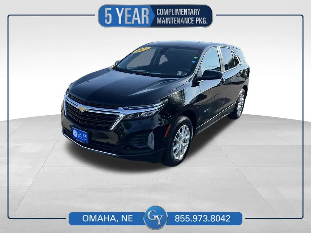 Black 2024 Chevrolet Equinox LT for sale in Omaha, NE