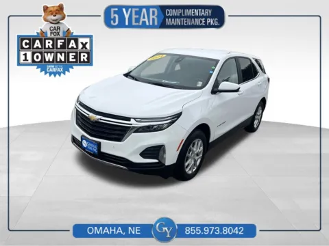 White 2024 Chevrolet Equinox LT for sale in Omaha, NE