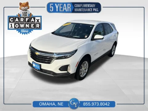 White 2024 Chevrolet Equinox LT for sale in Omaha, NE