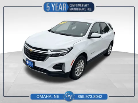 White 2024 Chevrolet Equinox LT for sale in Omaha, NE