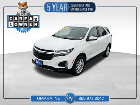 White 2024 Chevrolet Equinox LT for sale in Omaha, NE