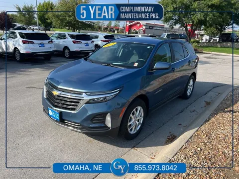 Blue 2024 Chevrolet Equinox LT for sale in Omaha, NE