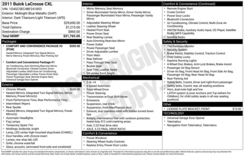Photos of 2011 Buick LaCrosse CXL for sale in Omaha, NE at Gregg Young Chevrolet of Omaha
