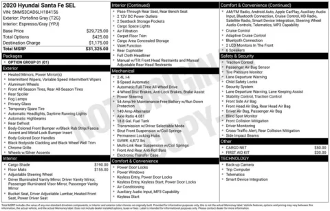 Photos of 2020 Hyundai Santa Fe SEL for sale in Omaha, NE at Gregg Young Chevrolet of Omaha