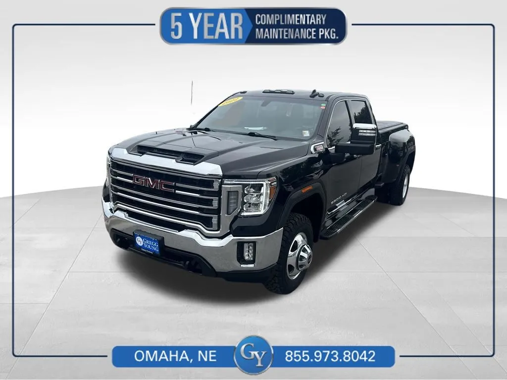 Black 2022 GMC Sierra 3500HD SLT for sale in Omaha, NE