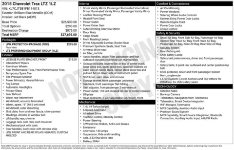 Photos of 2015 Chevrolet Trax LTZ for sale in Omaha, NE at Gregg Young Chevrolet of Omaha