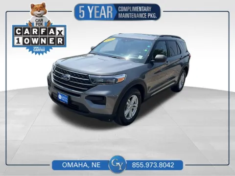Gray 2022 Ford Explorer XLT for sale in Omaha, NE