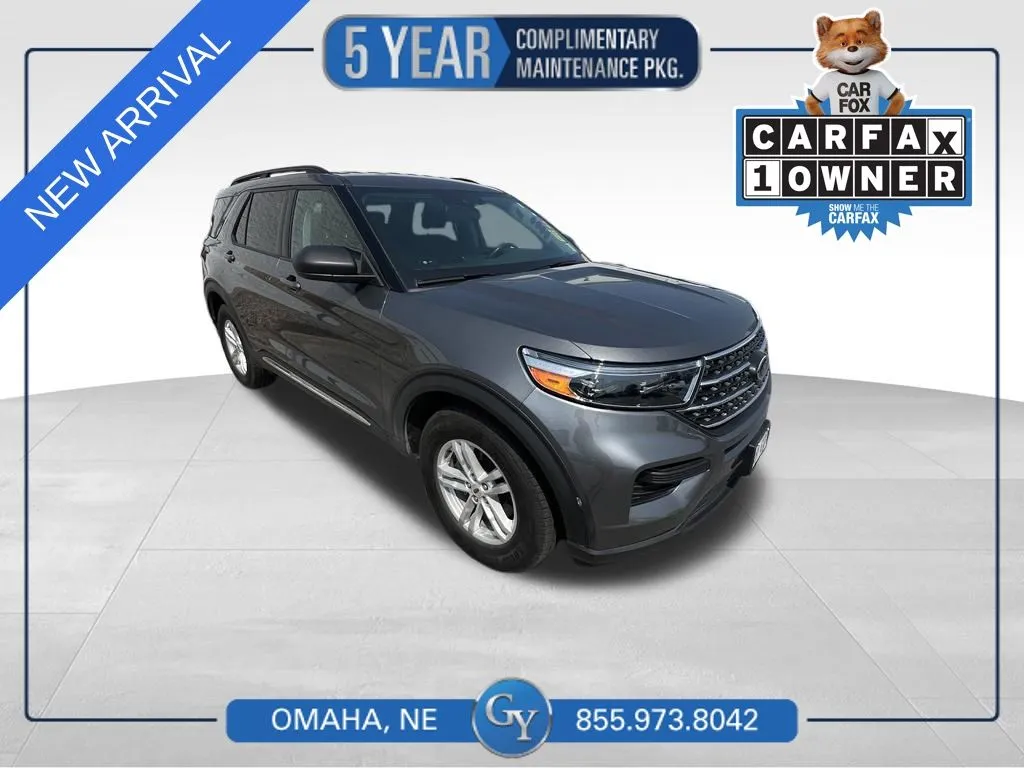 Gray 2022 Ford Explorer XLT for sale in Omaha, NE