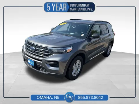 Gray 2022 Ford Explorer XLT for sale in Omaha, NE